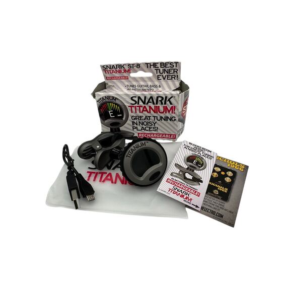 Snark ST-8 Titanium Chromatic Rechargeable Tuner - Picture 2 of 10